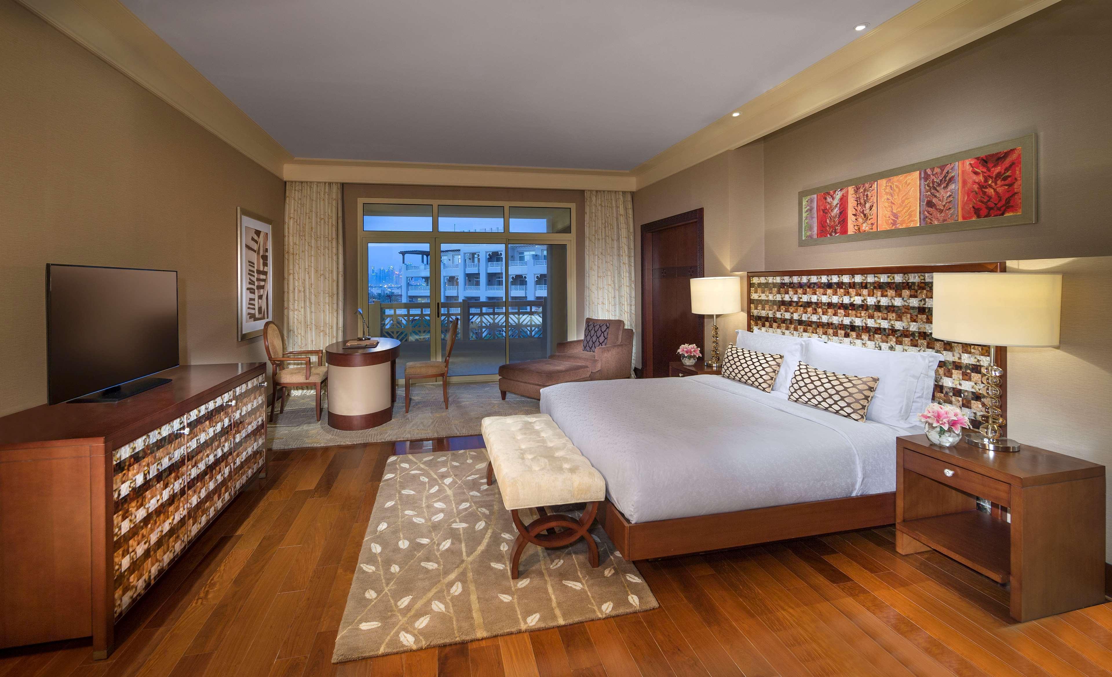 Grand Hyatt Doha Hotel & Villas Exterior foto A bedroom at the hotel