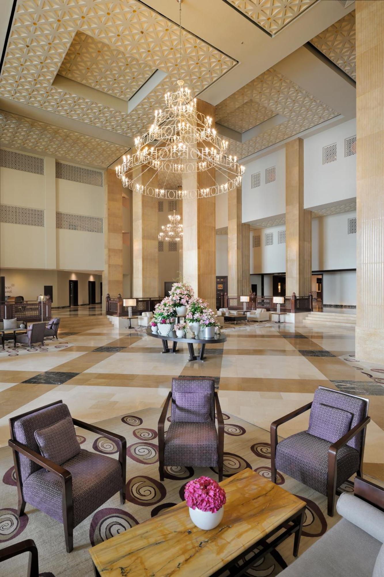 Grand Hyatt Doha Hotel & Villas Exterior foto Lobby