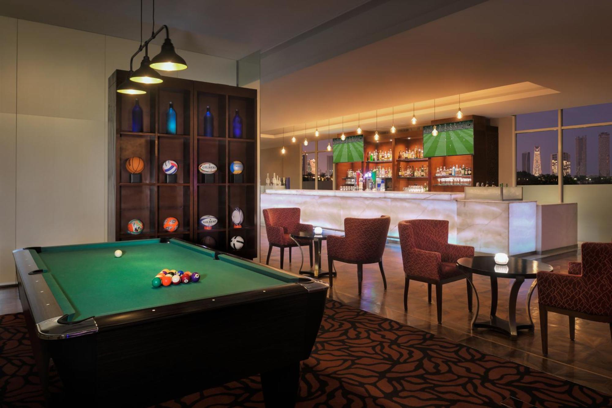 Grand Hyatt Doha Hotel & Villas Exterior foto The Sports Bar